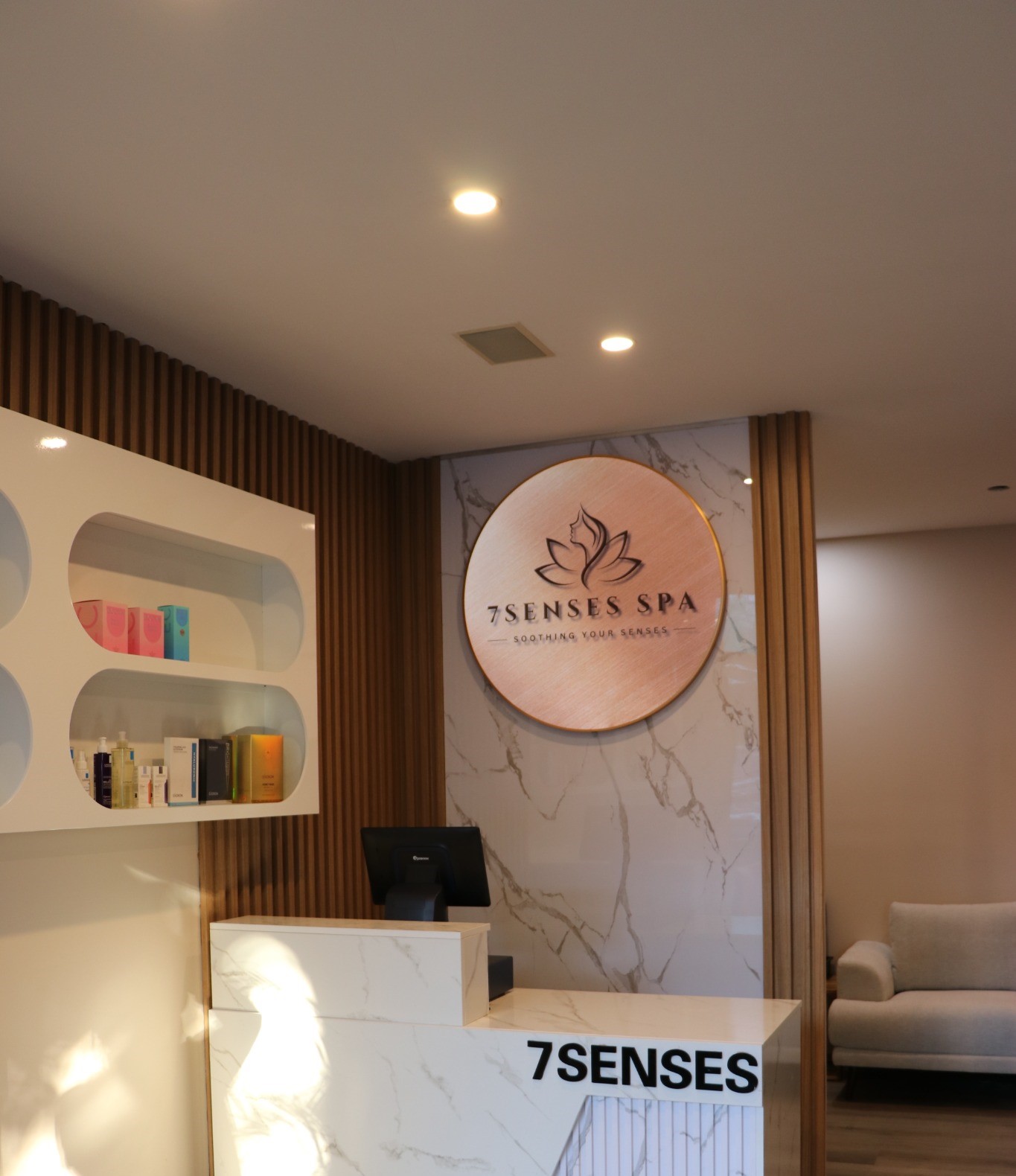 7 Senses Spa Reception